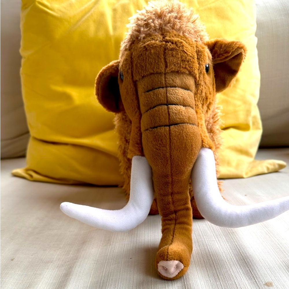 Ganz❣️ stuffed animal mammoth.